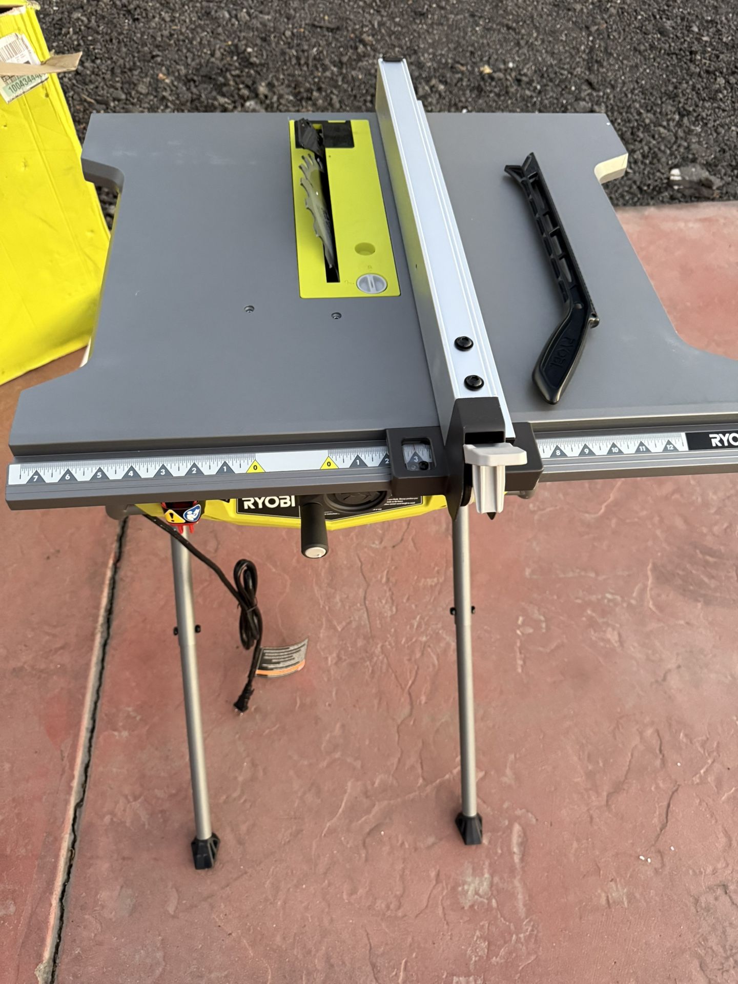 Ryobi 10” table saw new
