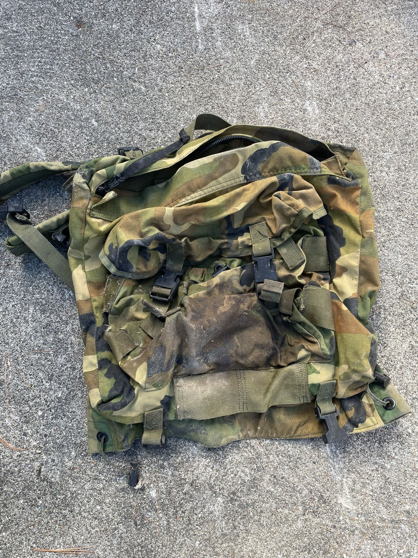 Military patrol pack