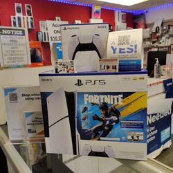 PlayStation 5 Fortnite Bundle Disc Brand New - On Payments With Just $10 Down (No Credit Needed 🤩 - 90days No Interest Options)
