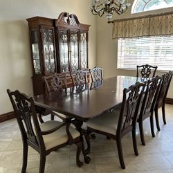 Dining Room Table And China Cabinet 