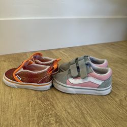 Girls Toddler Shoes, Size 3.5, 4