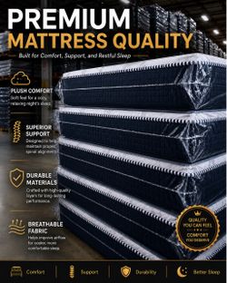 Brand New Ortho Supreme Mattresses – prices vary by size- Enjoy fast Free Delivery - Hablamos espanol
