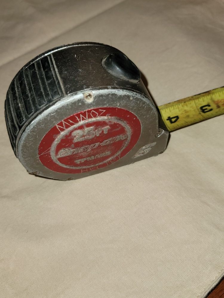 Snap-on vintage measuring tape