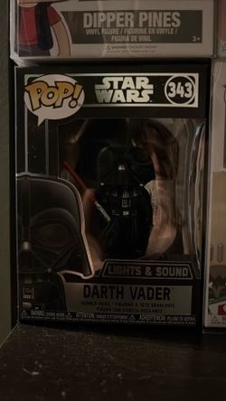 Darth Vader light and sound pop vinyl