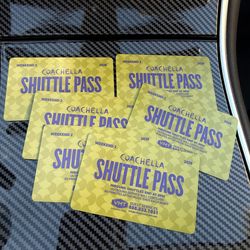 Coachella weekend 2 shuttle pass