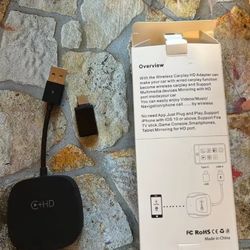 Wireless Video carplay adapter 