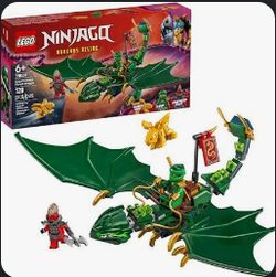 LEGO NINJAGO Lloyd's Green Forest Dragon 71829 (100% Complete!)