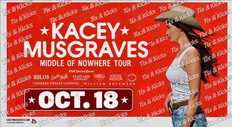 Kacey Musgraves -Oct. 18