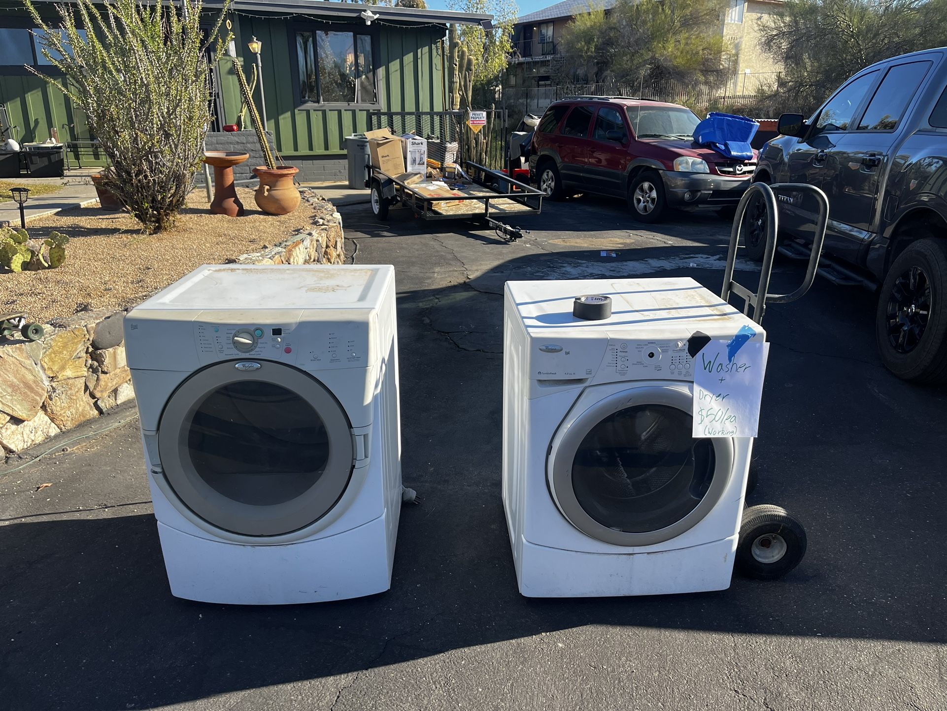 Electric dryer Whirlpool Duet - Working