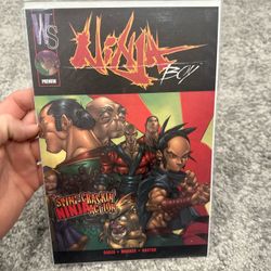 Ninja Boy Wildstorm Preview Comic Book 2001 Garza Warner 3 J856
