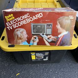 Vintage RadioShack Home Arcade Game