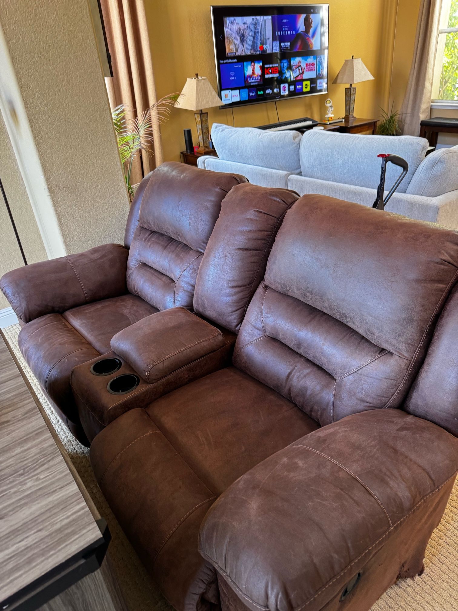 Stoneland Recliner Sofa & Rocker