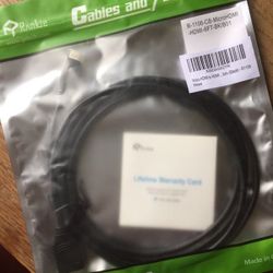 Mini HDMI to HDMI cable