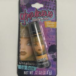 Monster High Gen 1 Cleopatra Mango Lip Balm Wrapturous Ghoulicious 12 Oz Sealed