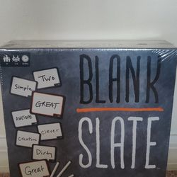 Blank Slate Game (Good For Gift)