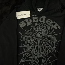 Sp5der Phantom Web Hoodie
