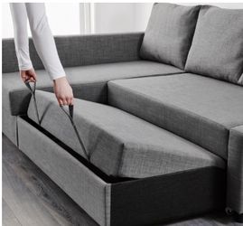 IKEA sofa bed (also has a storage)
