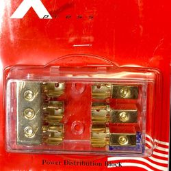 Car Audio Distribution Power Amplifier Fuse Box New 