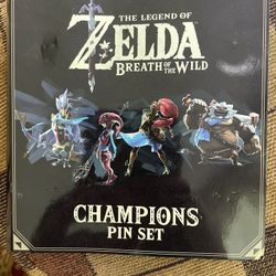 Zelda Champions Pin Set