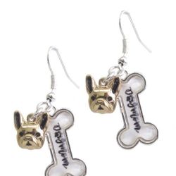 *SALE PRICE* PET LOVERS Multi Charm Cabochon Pendant DOG5Mom Earrings*See My Other 600 Items*