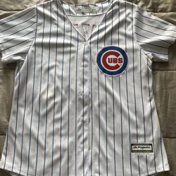 White Anthony Rizzo Chicago Cubs Female Jersey 