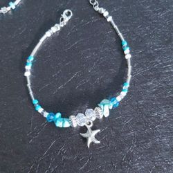 Ocean Theme Bracelet & Earrings Set