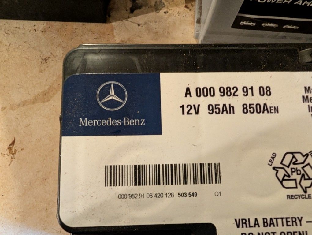 Mercedes Benz Battery As Is
