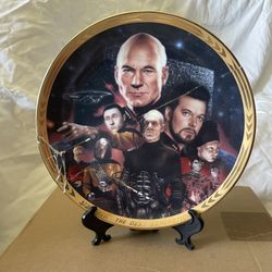 Star Trek Best Of Both Worlds Hamilton Collection Plate