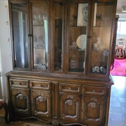 Drexel Heritage Antique China Cabinet