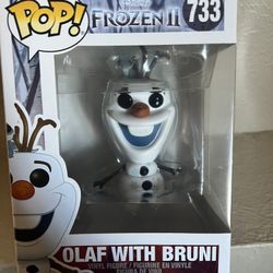 Olaf With Bruni Funko Pop