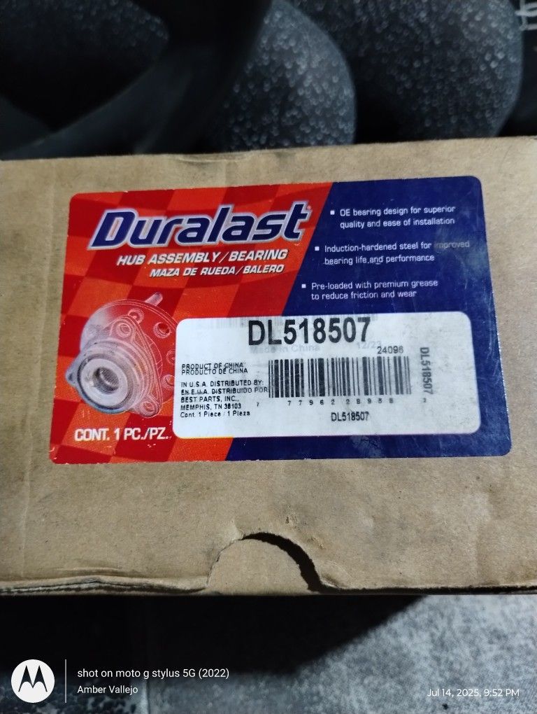 Hub Assembly/ Bearing