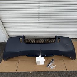 New 2018-2025 Freightliner Cascadia Complete Bumper w Reinforcement Assembly  Bracket 