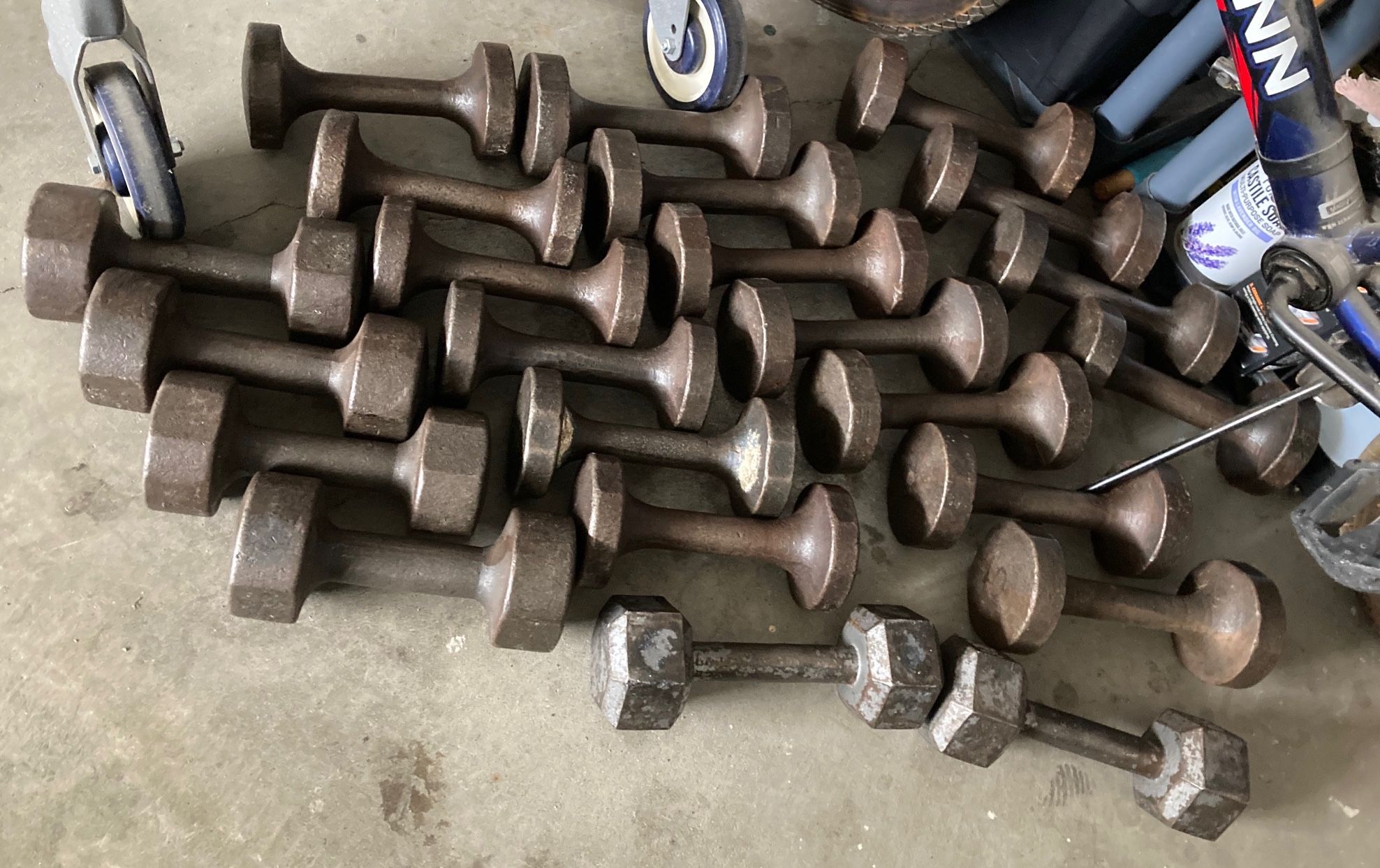 Iron Dumbbells