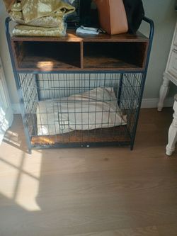 Furniture dog kennel