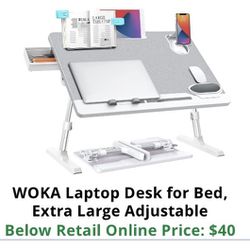 WOKA Laptop Desk For Bed