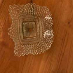Cut Glass Dish