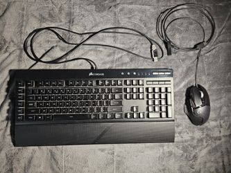 Corsair K55 and Logitech G502 Hero