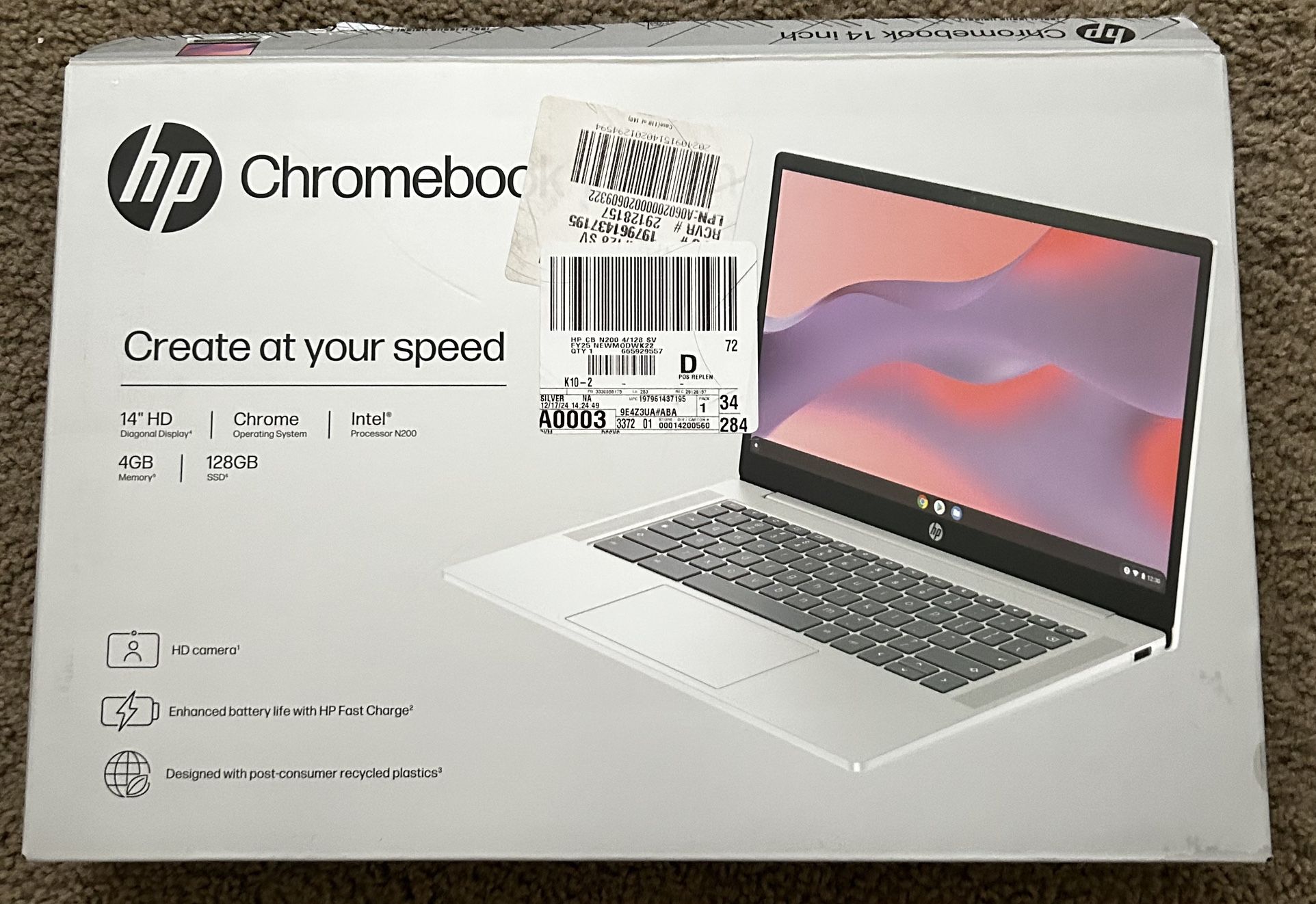 HP Chromebook 14 inch
