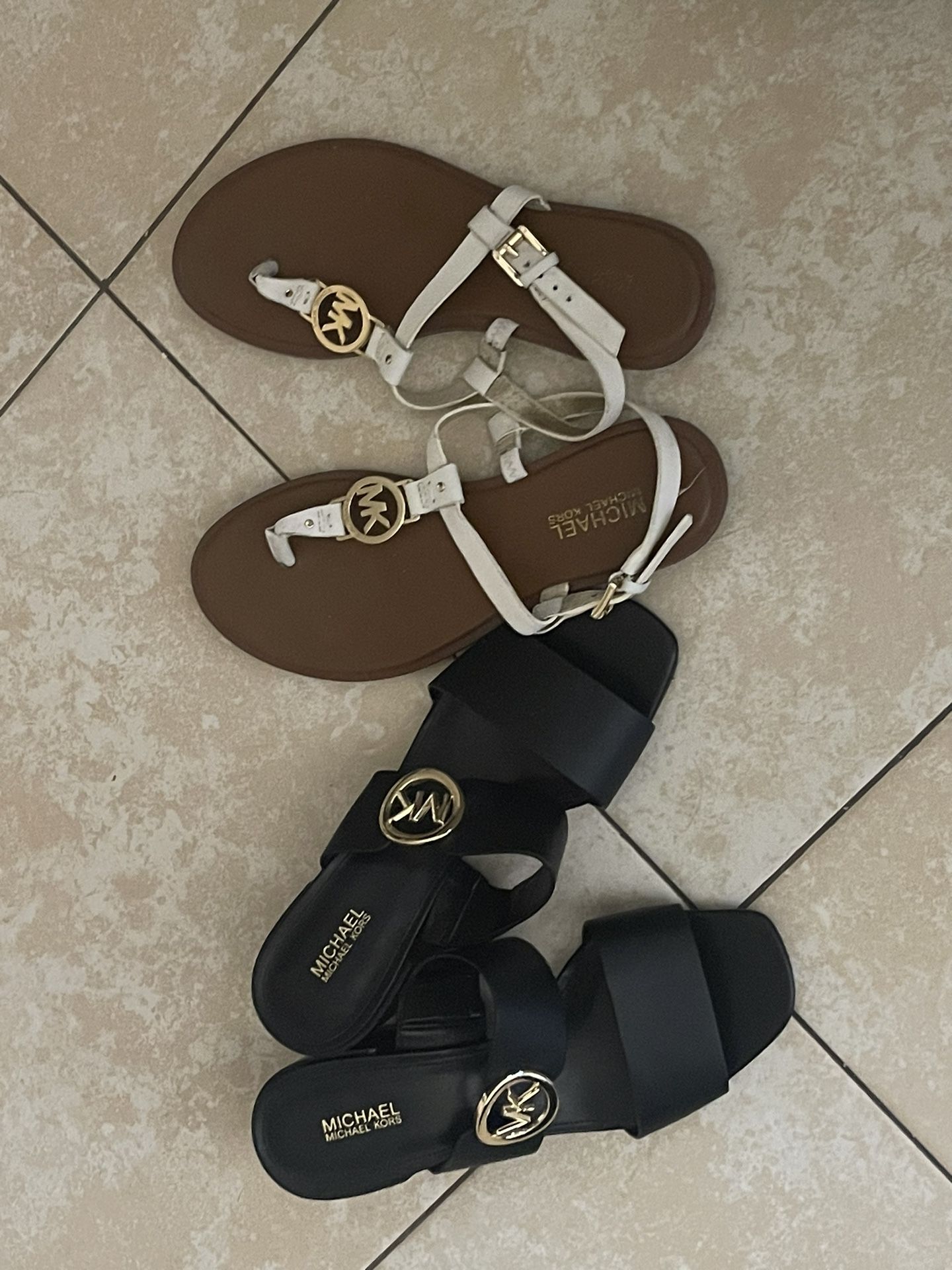 Mk Sandles And Heels Both For 30$Or  20$Each