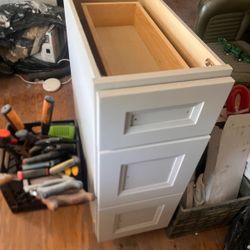 2 Kitchen Cabinets Base  12” Wide 