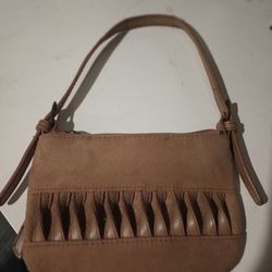 Vintage Early 70s Handheld Hippie Purse