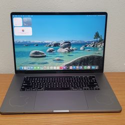 Apple MacBook Pro A2141 16"  8-Core i9 1TB SSD 16GB RAM Mac Os Tahoe 