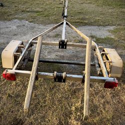 BOAT TRAILER, SINGLE AXLE 14’