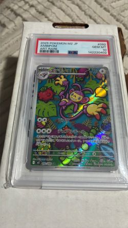 PSA 10 Ambipom 092/080 AR Pokemon JP Trading Card Pokemon TCG Japan Import
