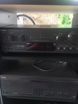 Stereo for sale very good deal works perfect cassettes, cd, central control receiver 480 watts power