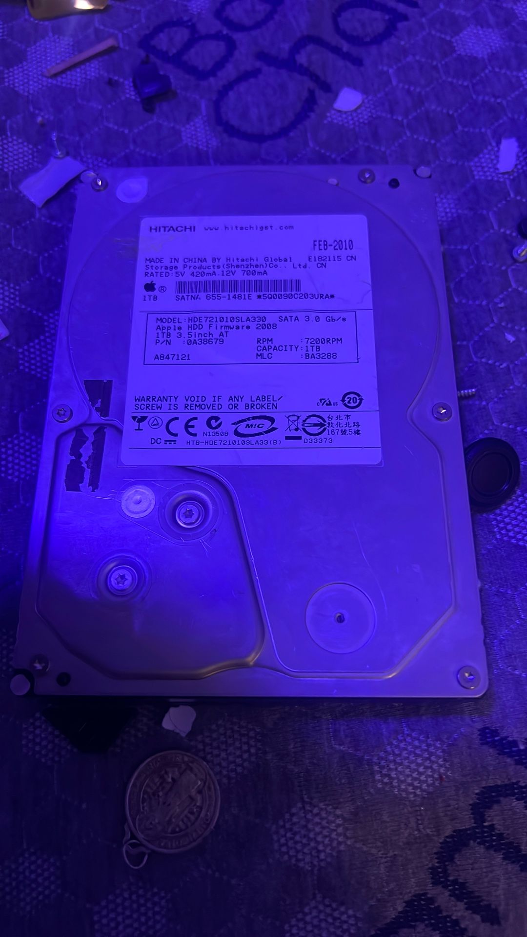 1 Terabyte Hard Disc Drive For Sell