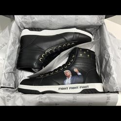 Limited Edition Trump Sneakers Size 10