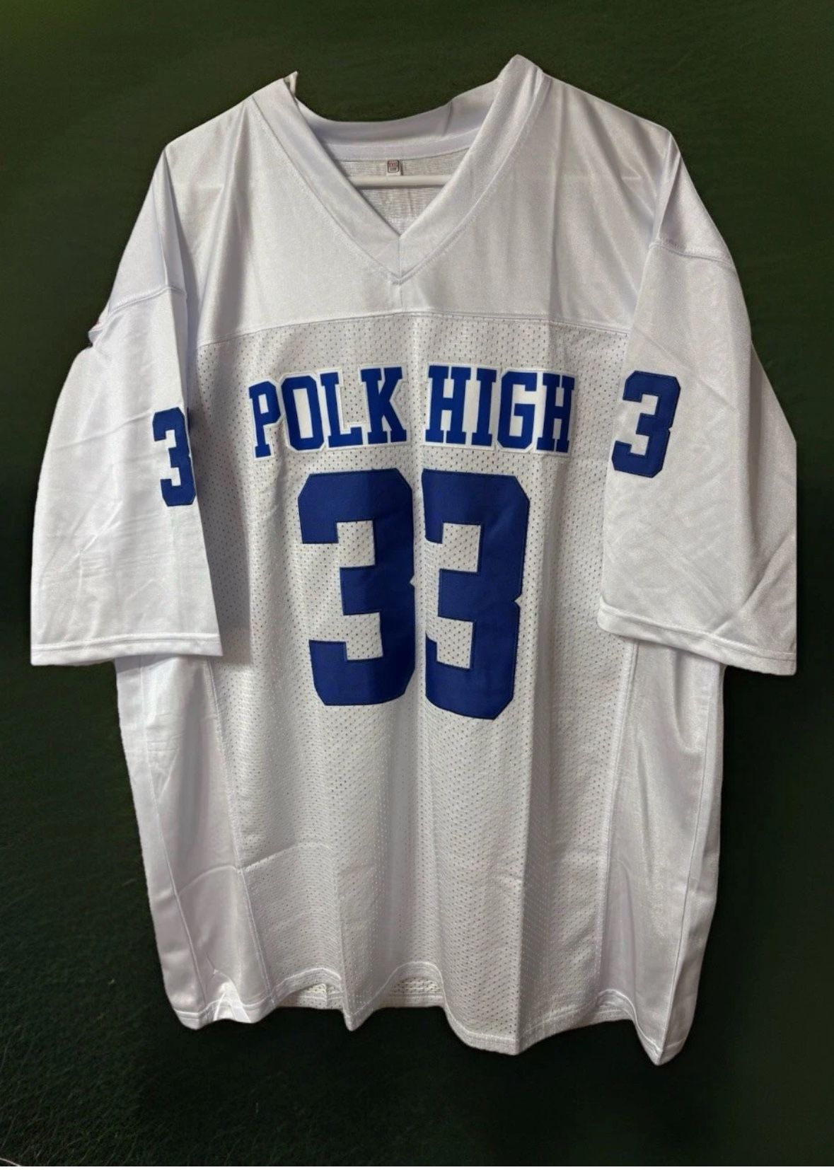 3XL Al Bundy Jersey 33 Polk High School Football Jersey Married with Children