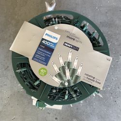 BRAND NEW HEAVY DUTY Christmas light MINI LIGHT STRAND- 132 Ft Each! 