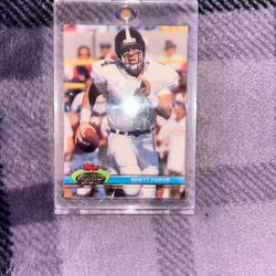1991 Stadium Club Brett Favre Rookie Card